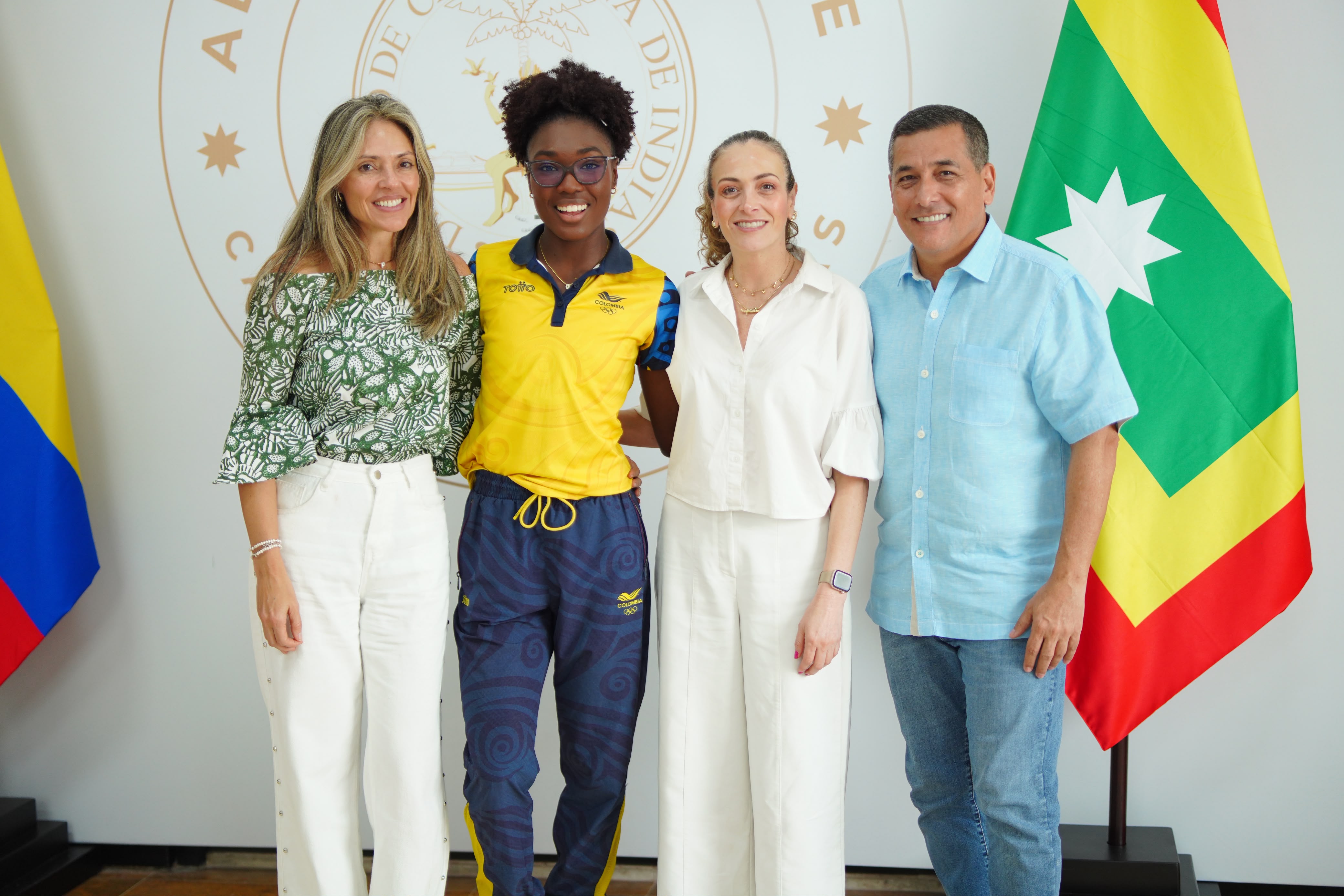 Cartagena se perfila como destino deportivo alcalde Dumek Turbay presento propuesta a la ministra del deporte Juliana Guti&eacute;rrez 